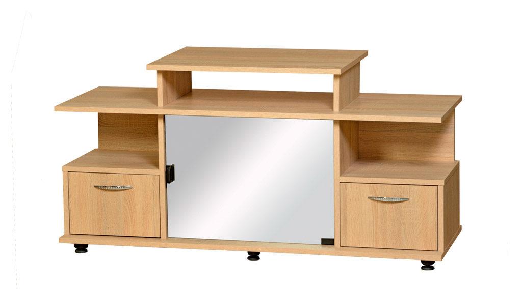 Тумба під телевізор з ДСП/Скло Канада Пехотін, фото 1