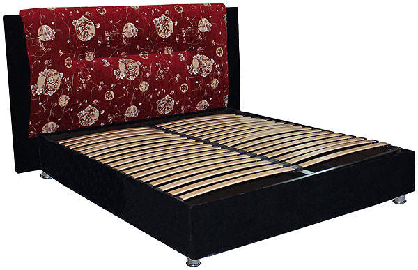 Ліжко подіум №1 двоспальне Matroluxe з підйомним механізмом (тканина оббивки: 1 категоря) спальне місце, фото 2