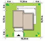 ZX105-проєкт одноповерхового сучасного дому, фото 3