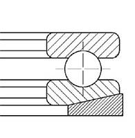 Подшипник 18204 (53204+U204)