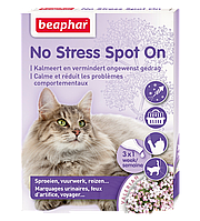 Антистресс капли Beaphar No Stress Spot On cat для кошек упаковка 3 пипетки