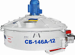 Бетонозмішувач роторний СБ-146А-12