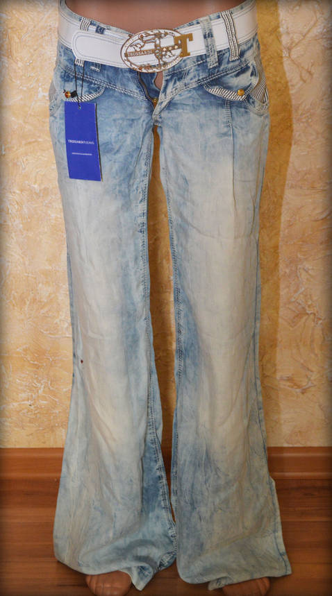 Джинси кльош жіночі TRUSSARDI230, фото 3