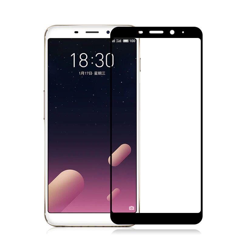 Захисне скло для Meizu C9 Pro (чорне, біле, золоте)