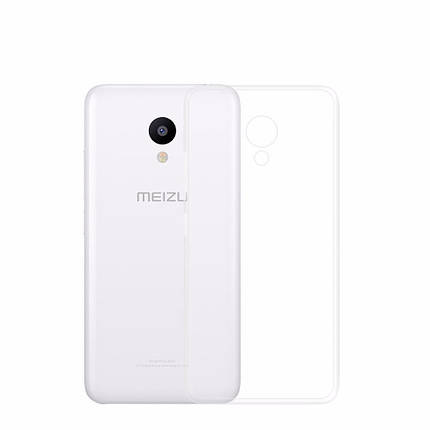 Ультратонкий 0,3 мм чохол для Meizu C9 Pro прозорий, фото 2