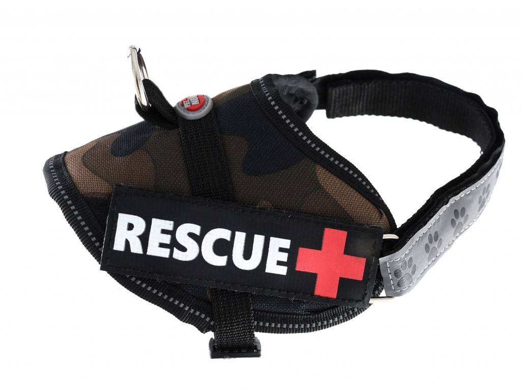 Шлея посилена Pet Nova Rescue+ XS 30-40 см Камуфляж