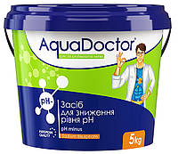 Химия для бассейна pH минус AquaDoktor - 5 кг гранулы