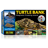 Декорація для тераріуму Exo Terra «Turtle Bank» Плаваючий острів M 30 x 18 x 5 см (пластик) PT3801