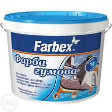 Резиновая Краска ФАРБЕКС для Крыш, Оцинковки, Металлических, Деревянных ...