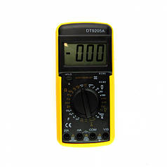Мультиметр універсальний Digital DT-9205A цифровий (N008301)