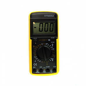 Мультиметр універсальний Digital DT-9205A цифровий N, фото 1