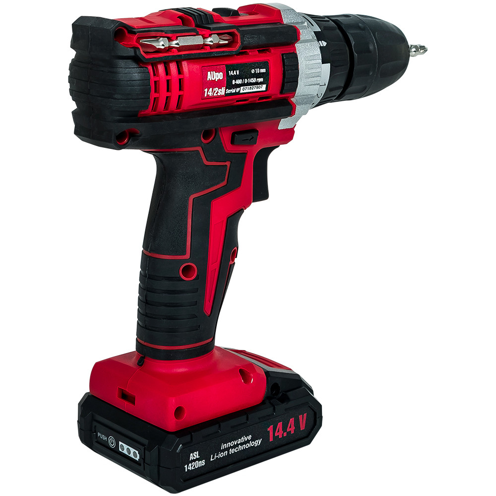 Шуруповерт акумуляторний Vitals Professional AUpo 14/2sli