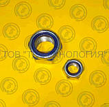 Гайка шестигранна з нейлоновою вставкою DIN 985 М4 ЦБ, фото 4