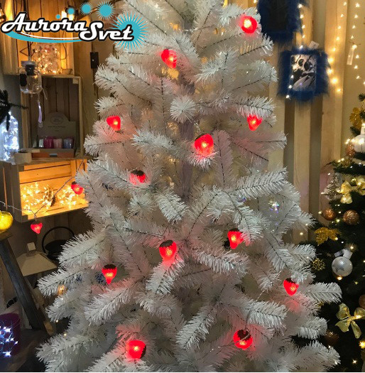 LED гірлянда КЛУБНІЧКА. Світлодіодна гірлянда. Виробництво Франція.