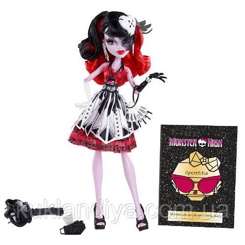 Лялька Monster High Оперета Страх, Камера, Мотор! - Frights, Camera, Action! Operetta