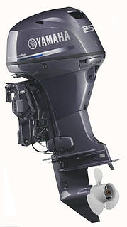 Чотиритактний двигун до човна Yamaha F25DES