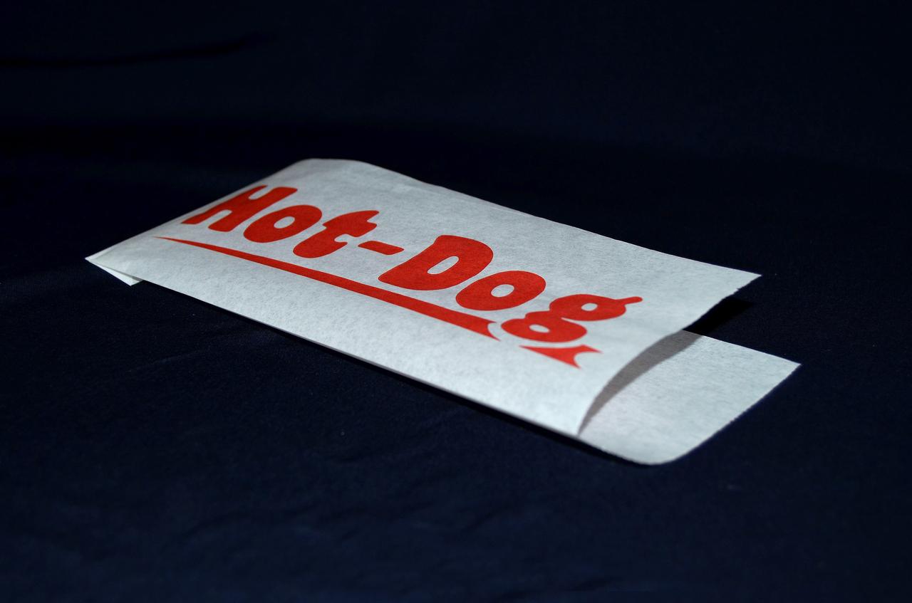 Уголок для хот-дога с печатью 210х85х0 3500шт. (Белый крафт): продажа ...