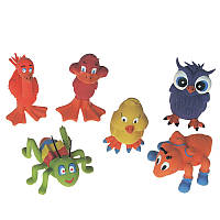 Karlie-Flamingo (Карли-Фламинго) LANDANIMAL игрушки для собак, забавные зверьки из латекса