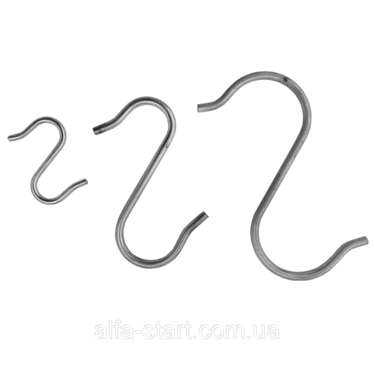 Оцинкований гачок 40 мм на торгову сітку,трубу