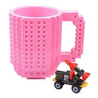 Креативний кухоль конструктор Lego Build-On Brick Mug