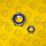 Гайка шестигранна з нейлоновою вставкою DIN 985 М14 ЦБ, фото 4