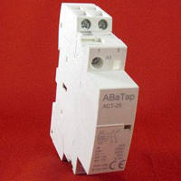 Контактор модульний 2 полюси 2NO 25А