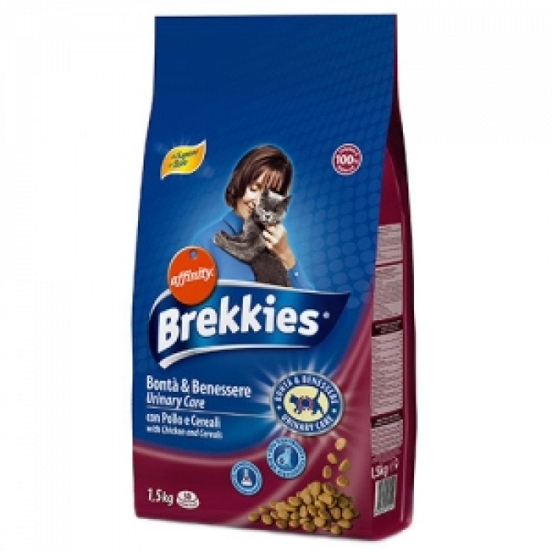 BREKKIES EXCEL Urinary Care Корм для Профилактики Мочекаменной Болезни