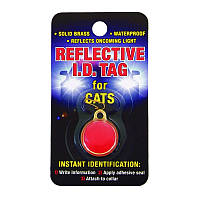 Coastal ID Tag медальон для адреса на ошейник светоотражающий, для котов