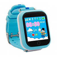 Дитячий розумний годинник-телефон Q100s блакитний