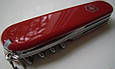 Функциональный складной нож Victorinox Camper 13613 красный, фото 5