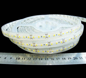 Тепло-белая 9,0W SMD3528 (120 LED/м) 2920-3040K (waterproof) IP68 Rishang Premium