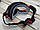 Маска кросова MT Goggles Mx Evo Stripes Black/Orange, фото 4