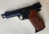 Пневматичний пістолет SAS P210 Legend Blowback Black, фото 8