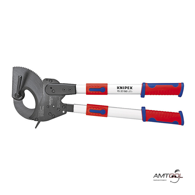 Ножиці для різання кабелів телескопічні 600-810 мм — Knipex 95 32 060