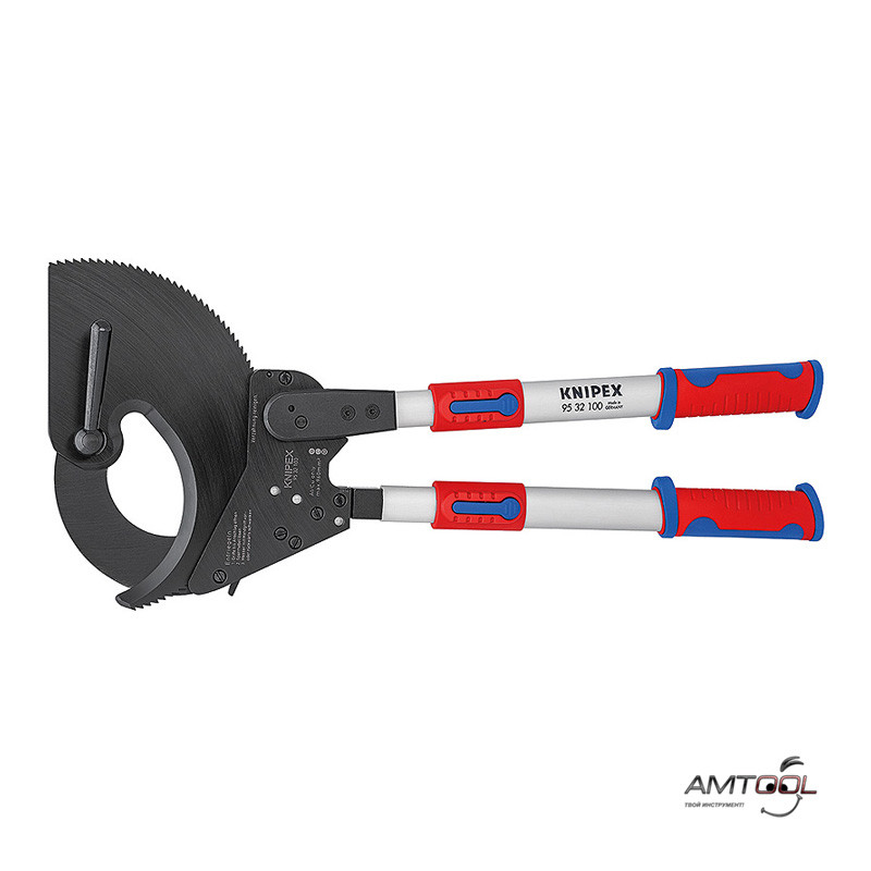 Ножиці для різання кабелів телескопічні 650-860 мм — Knipex 95 32 100, фото 1