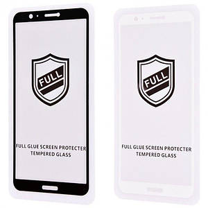 Захисне скло Full Glue HQ Huawei P Smart (2 кольори)