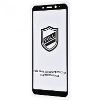 Защитное стекло Full Glue HQ Samsung Galaxy J6 Plus 2018 (черн)
