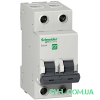 Автоматичний вимикач 16A 4,5 kA 2 полюси тип З EZ9F34216 Easy9 Schneider Electric
