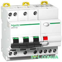 Дифавтомат 16A 30mA 6kA 4 полюси тип C тип AC A9D31716 iDPN N Vigi Schneider Electric