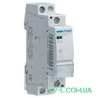 Контактор безшумний ESC125S 25A 1НО 230V 1м Hager