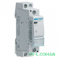 Контактор безшумний ESD125S 25A 1НО 24V 1м Hager