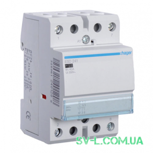 Контактор ESD241 40A 2НЗ 24V 3м Hager