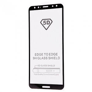 Захисне скло Full Glue HQ Huawei Mate 10 Lite (чорне)