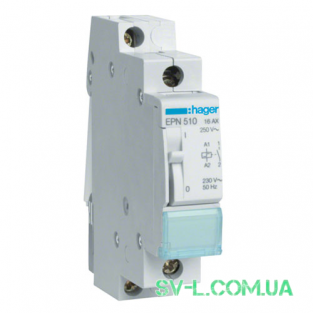 Імпульсне реле 230V/16A 1НО 1м EPN510 Hager