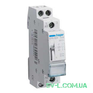 Імпульсне реле 24V/16A 2НО 1м EPN524 Hager