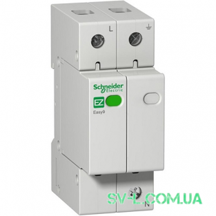 ПЗІП EZ9L33620 2 полюси 20kA 1,3 kV Easy9 Schneider Electric