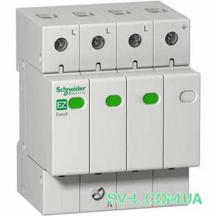ПЗІП EZ9L33745 4 полюси 45kA 1,3 kV Easy9 Schneider Electric