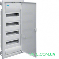 Щит розподільчий VU48UA вмонтований IP30 48 мод. (4x12) Volta Hager
