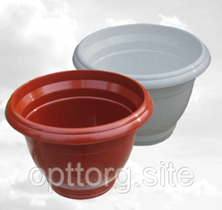 Кашпо ПЕТУНІЯ No0 Ø 16 см Консенсус, фото 1