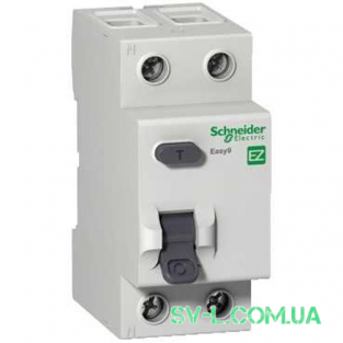 УЗО 63A 100mA 4,5 kA тип AC 2 полюси EZ9R54263 Easy9 Schneider Electric